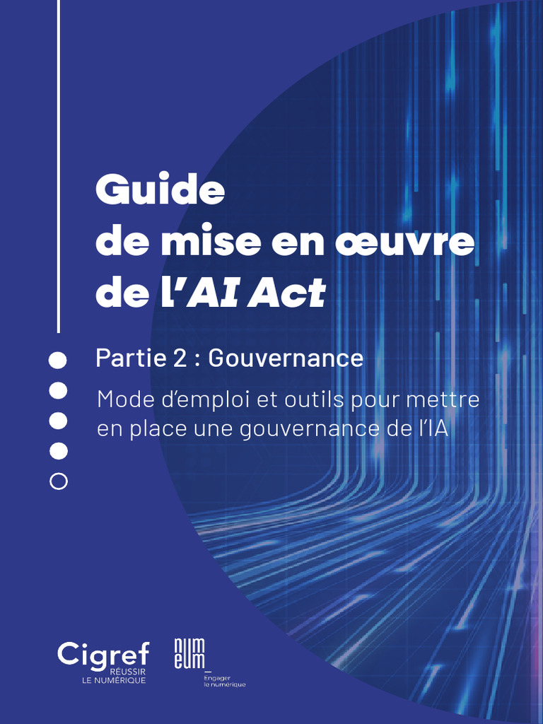 Gouvernance de l'IA : Guide pratique et outils | PDF | Intelligence (IA ...