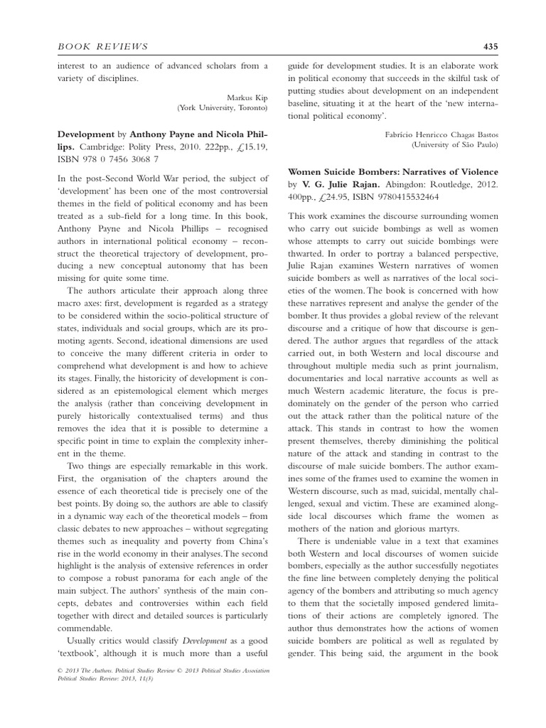 Development by Anthony Payne and Nicola | PDF | Discourse | Liberal ...