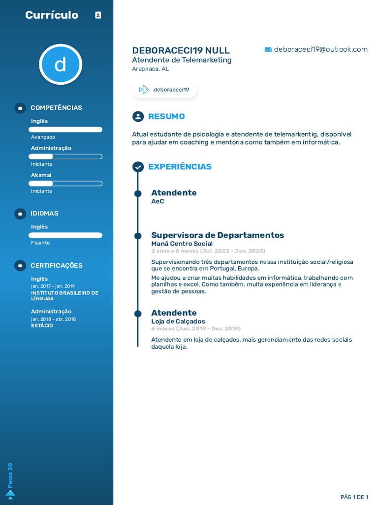 Professional Profile Deboraceci19 2 | PDF