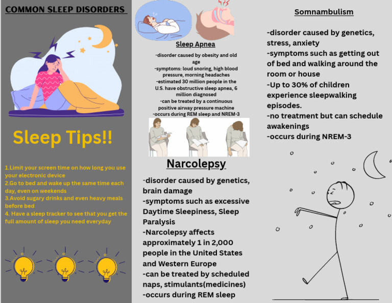 Common Sleep Disorders | PDF | Sleep | Sleep Disorder
