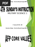 Army Core Values and Leadership Principles | PDF | Courage | Loyalty