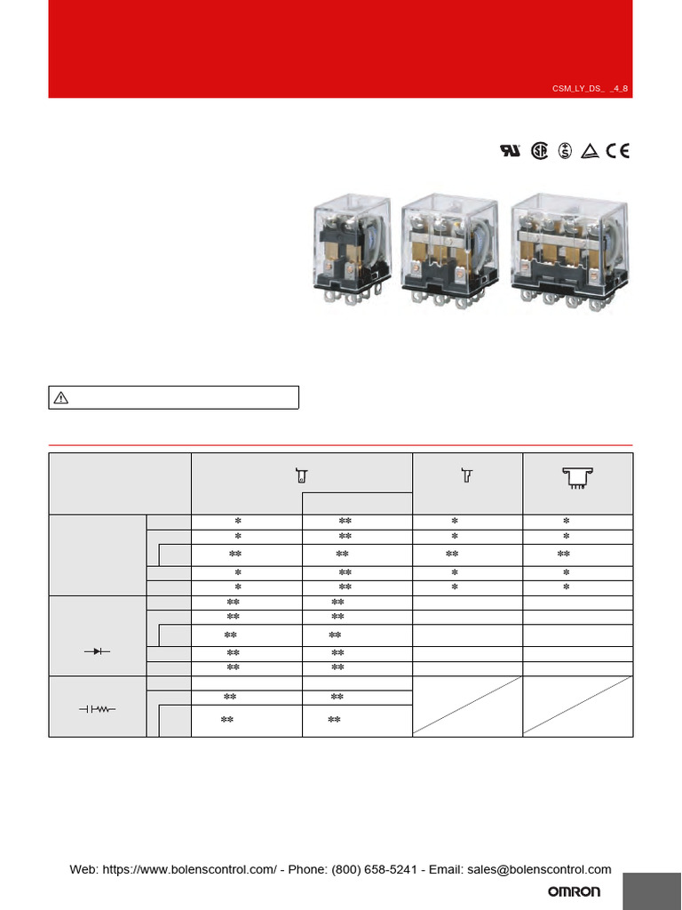 Compact Bi-Power Relays Overview | PDF | Alternating Current | Inductor