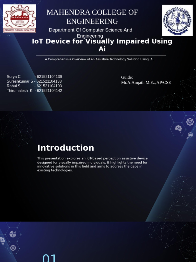 IoT Assistive Device for Visually Impaired | PDF | Artificial ...