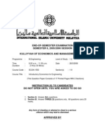 ECON 1550 Introduction to EconomicsEND-OF-SEMESTER EXAMINATION SEMESTER II, 2005/2006 SESSION