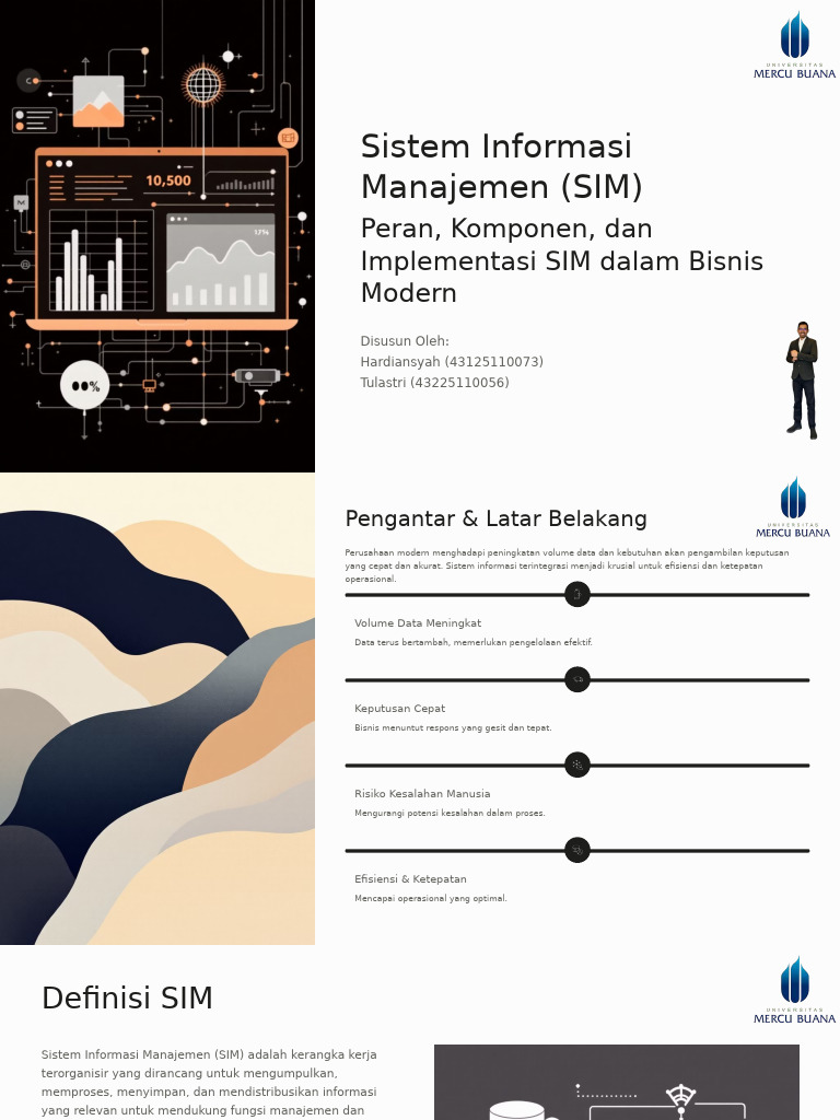 Peran dan Manfaat Sistem Informasi Manajemen | PDF