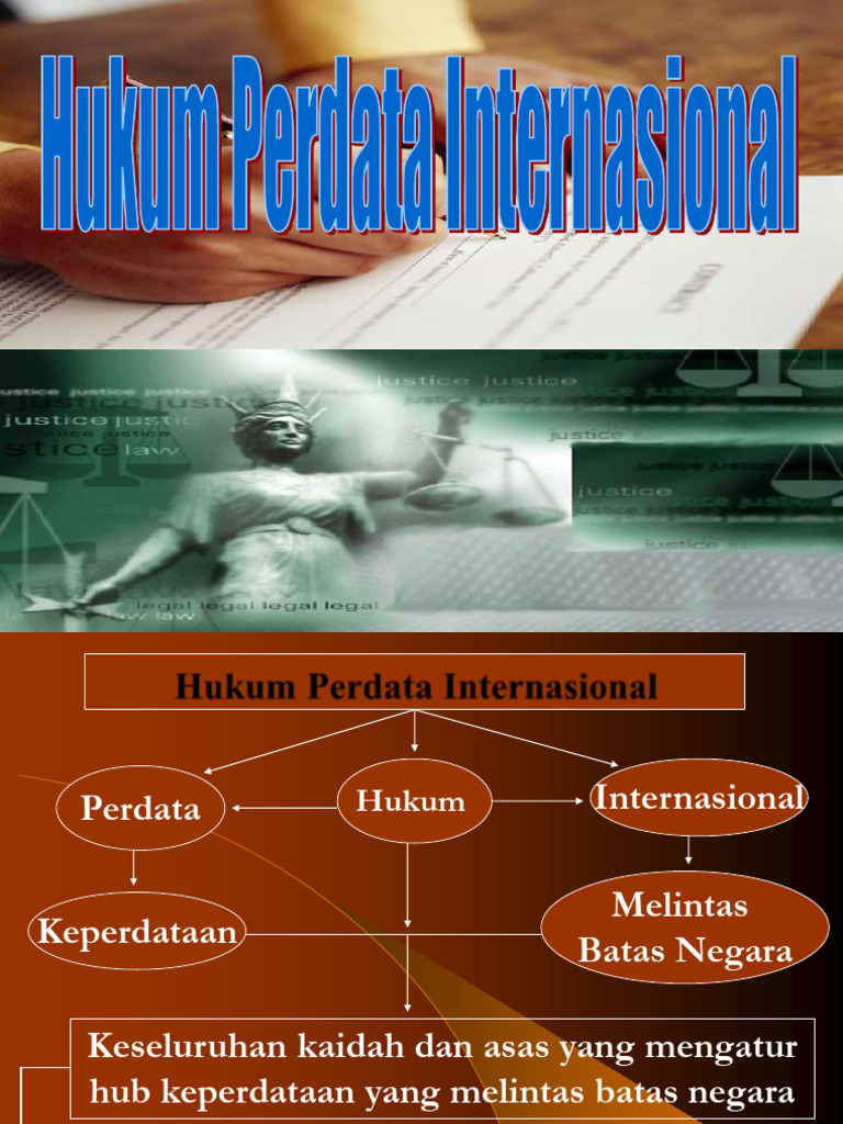 Hukum Perdata Internasional dan HPI | PDF