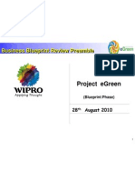 Project Egreen: Business Blueprint Review Preamble