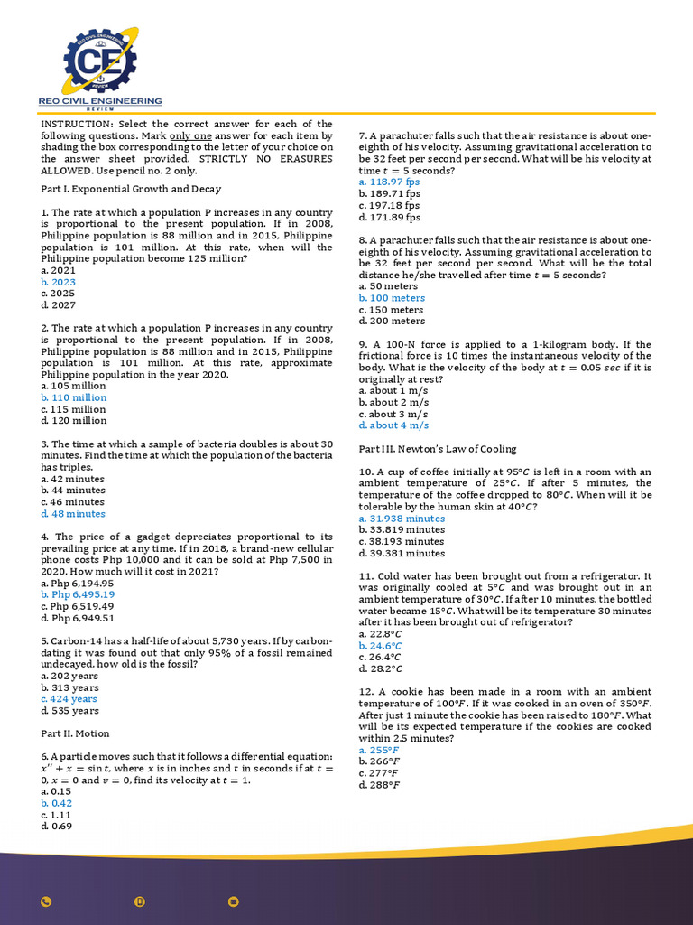 MSTE Handout 15 | PDF | Force | Velocity