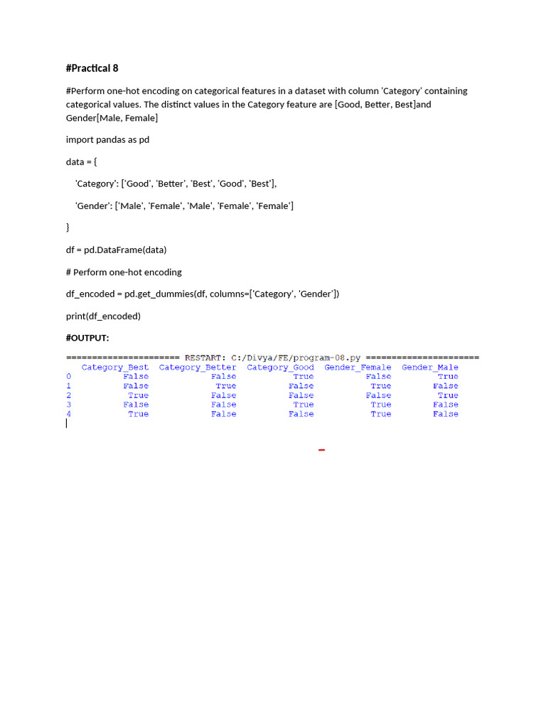 Practical 8 | PDF