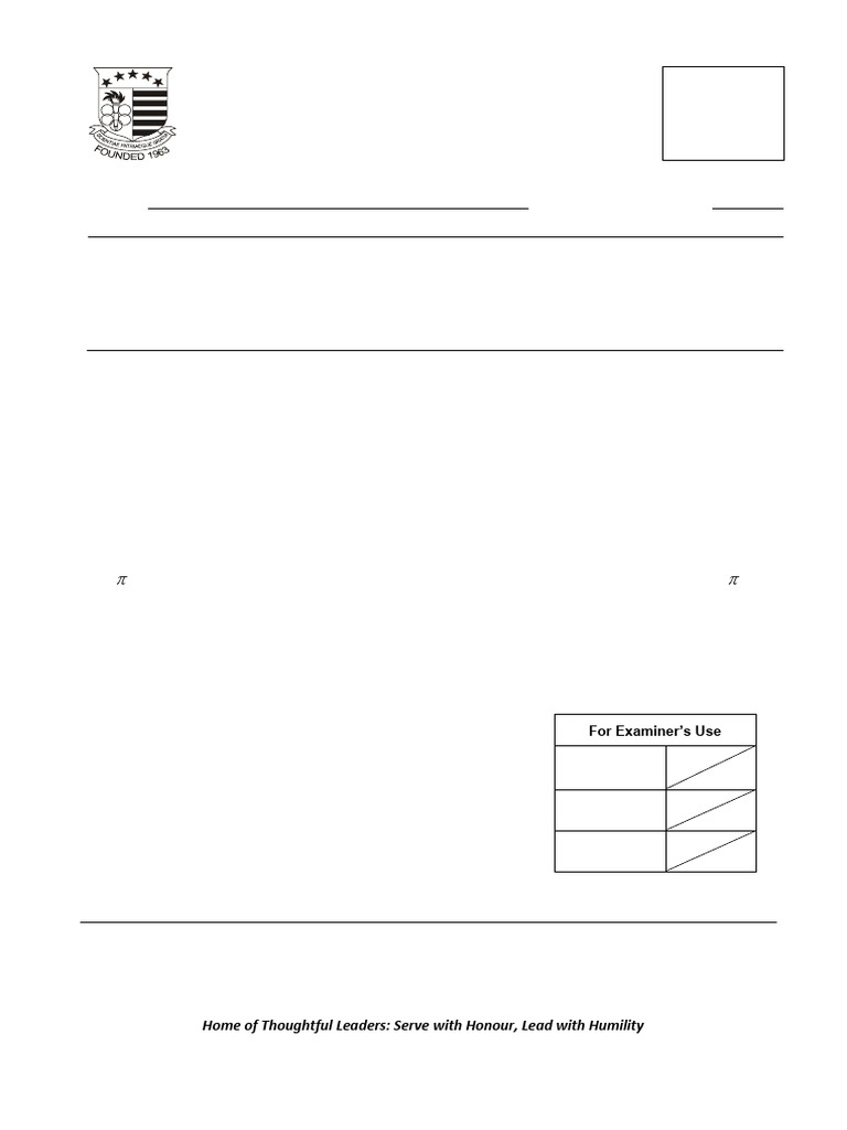 SCSS 2024 EM Prelim P1 QP | PDF | Waste | Density
