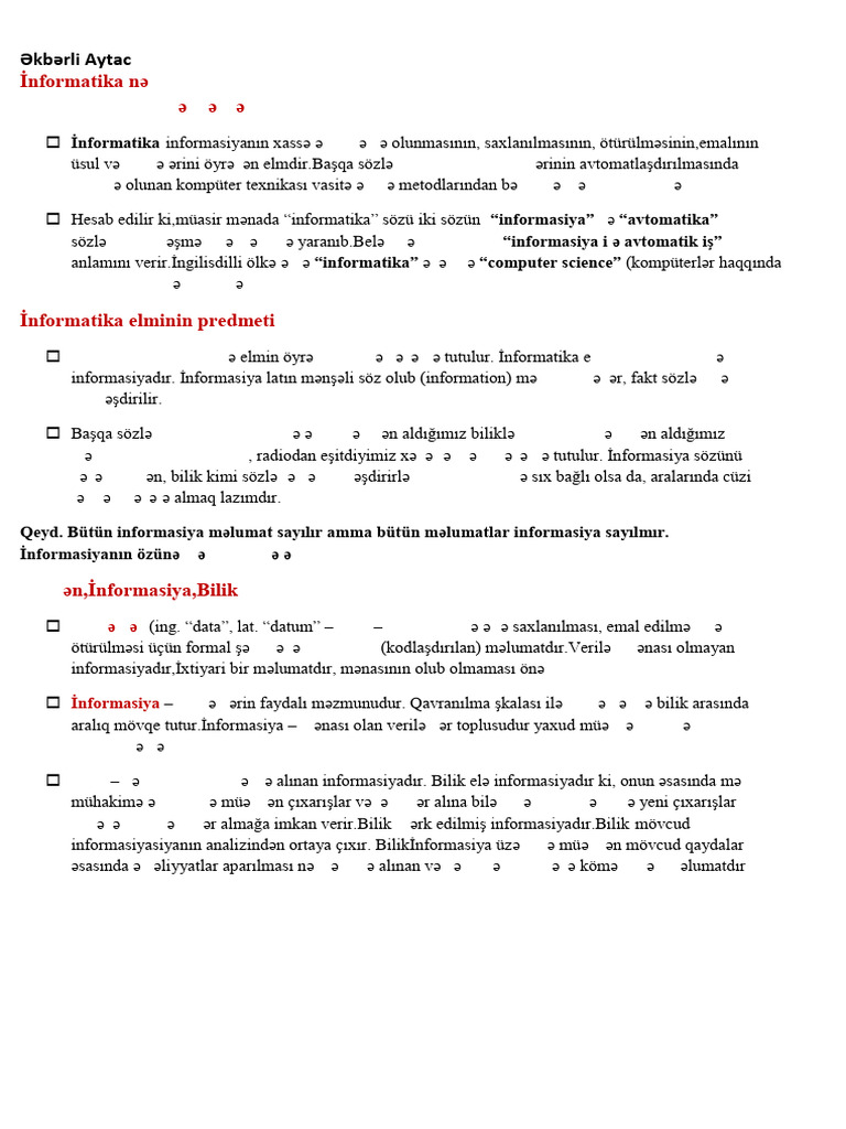 informatika model | PDF