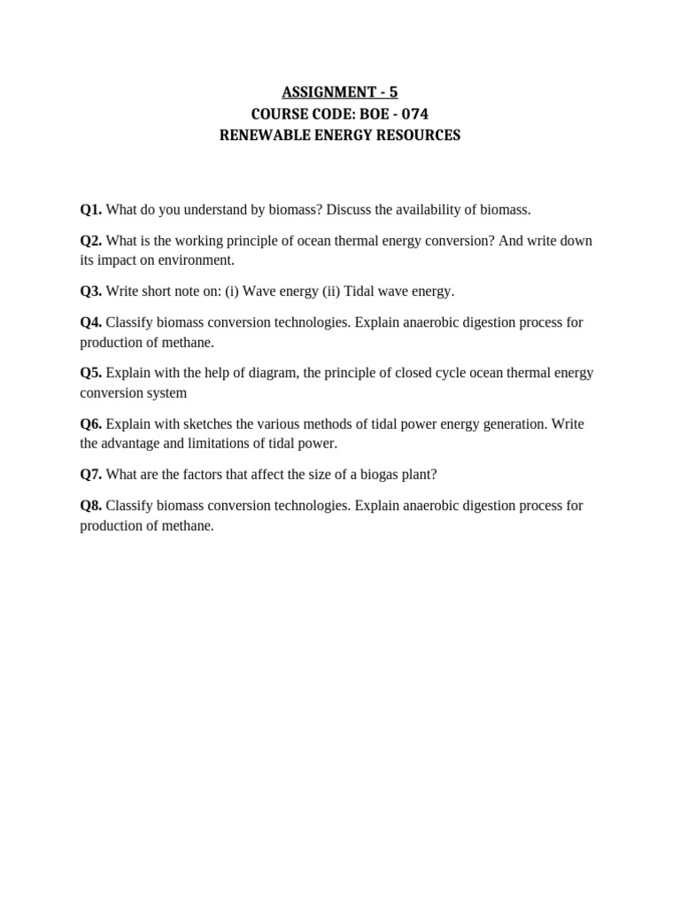 Assignment 5 | PDF