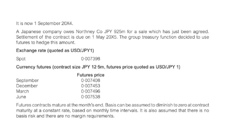 Currency Futures Hedging | PDF