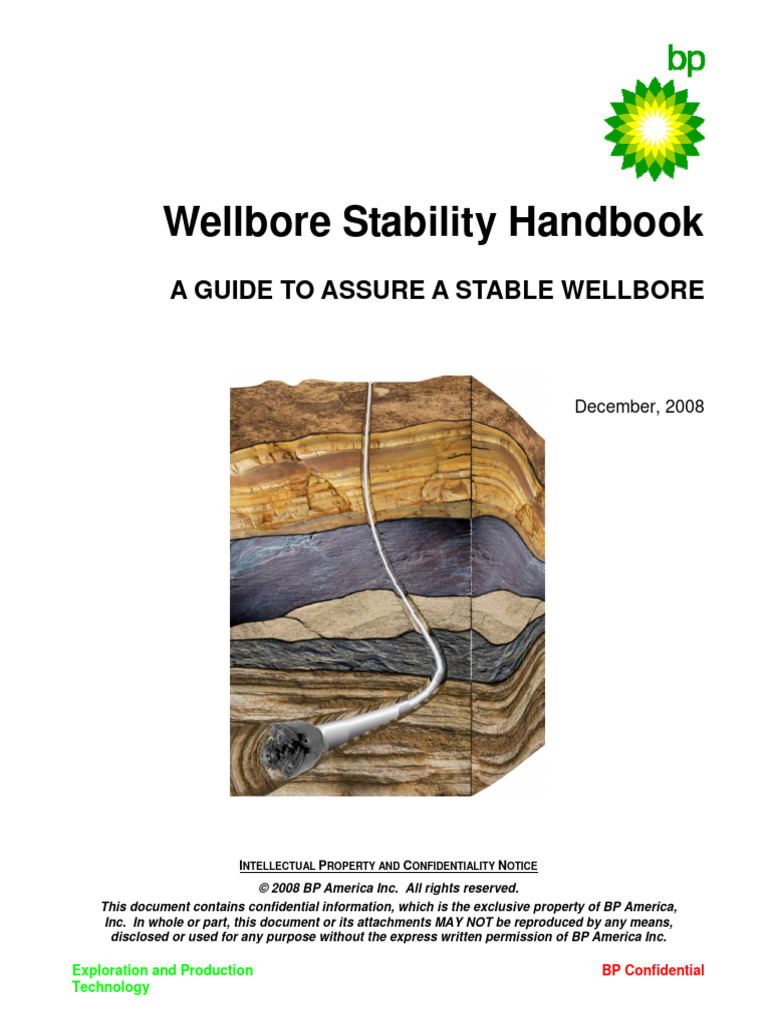 BP Wellbore Stability Handbook 202009 | PDF | Deformation (Engineering ...