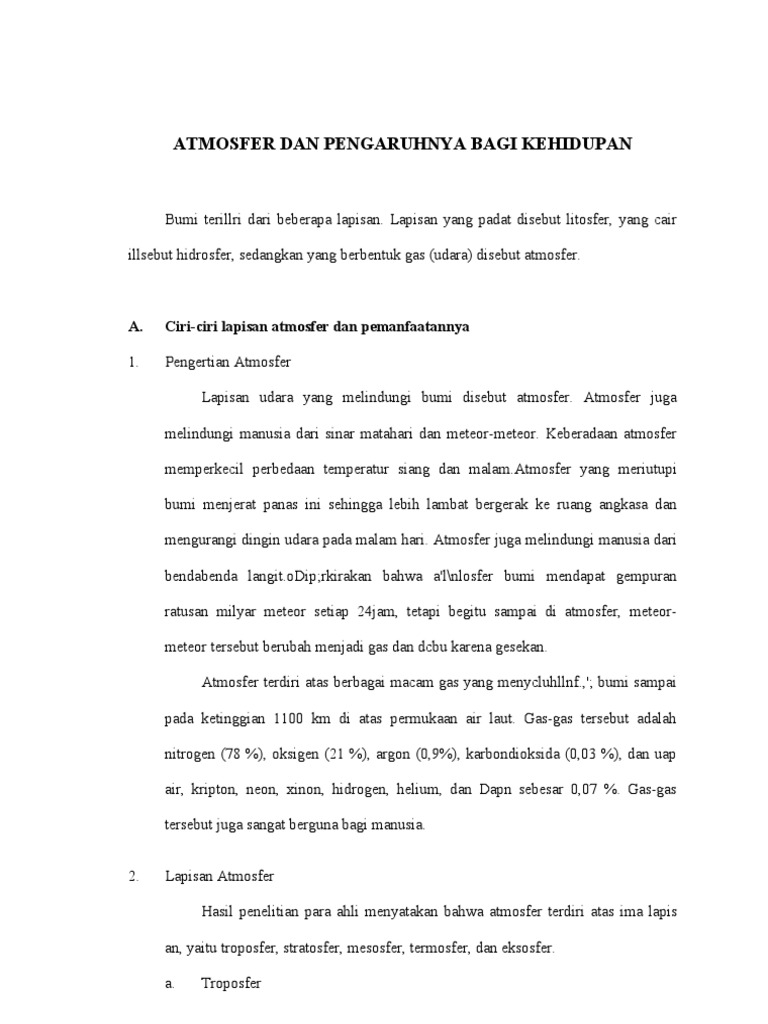 75989768 Makalah Geografi Tentang Atmosfer