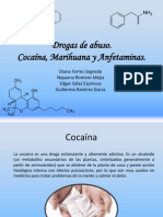 DrogasAbusoCocaínaMarihuanaAnfetaminas