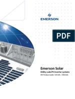 Emerson Solar: Utility Scale PV Inverter Systems