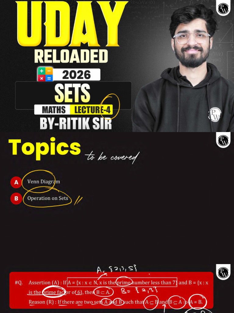 Sets 04 - Class Notes | PDF