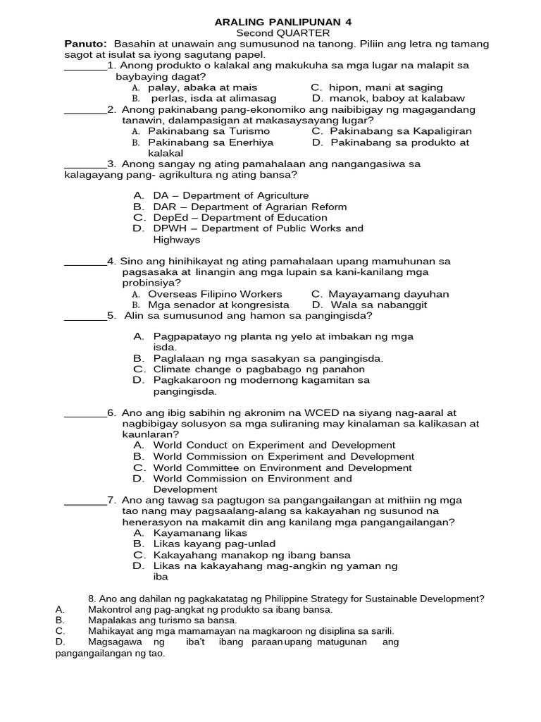 Ap 4 2ND | PDF