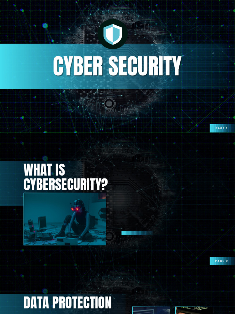 Cyber Security Presentation 1 | PDF | Security | Computer Security