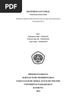 Download Kelembagaan Lokal Studi Kasus Di Subak Bali by Yoga Setiagi SN96130750 doc pdf