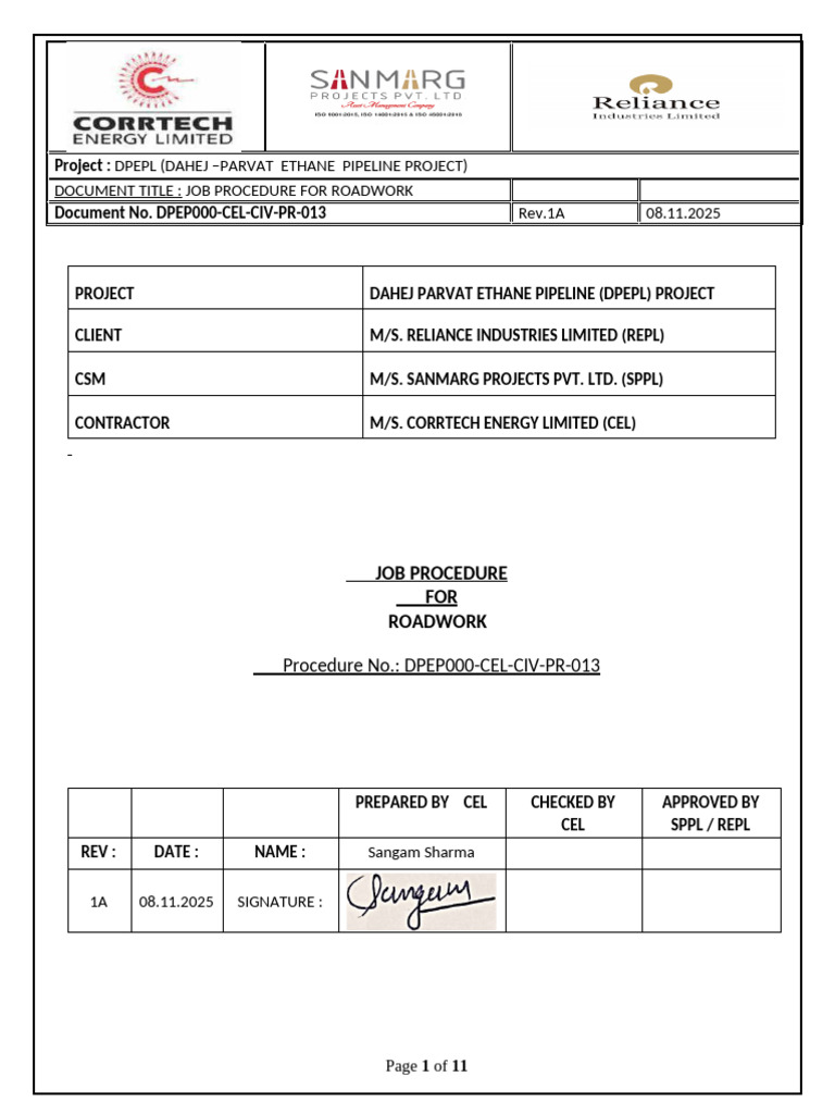 Dpep000 Cel Civ PR 013 | PDF | Construction Aggregate | Road Surface