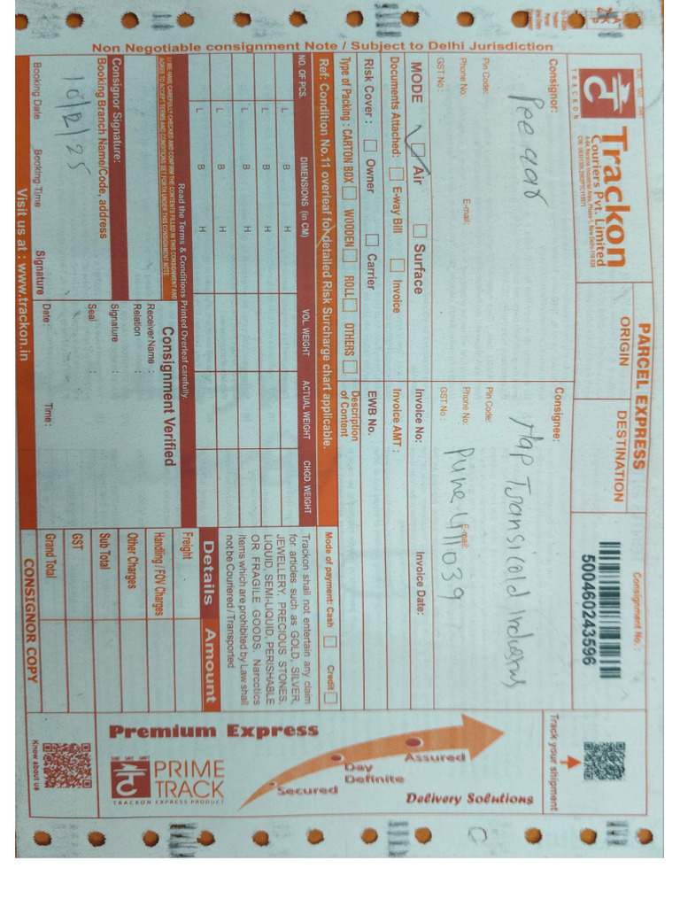 Parcel Details (003) | PDF