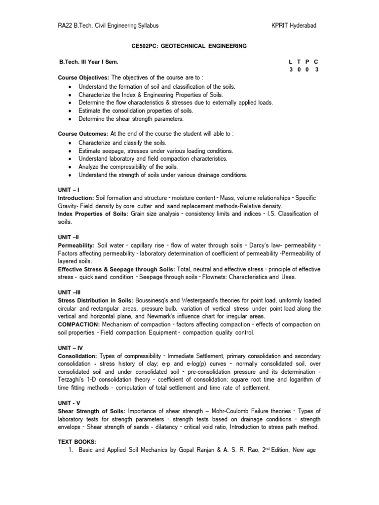 IIII GTE | PDF | Soil Mechanics | Geotechnical Engineering