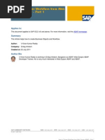 How To Trigger Workflow From Web Dynpro ABAP - Part 1