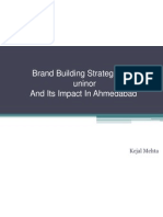 Brand Building Strategies of Uninor and Its Impact in Ahmedabad