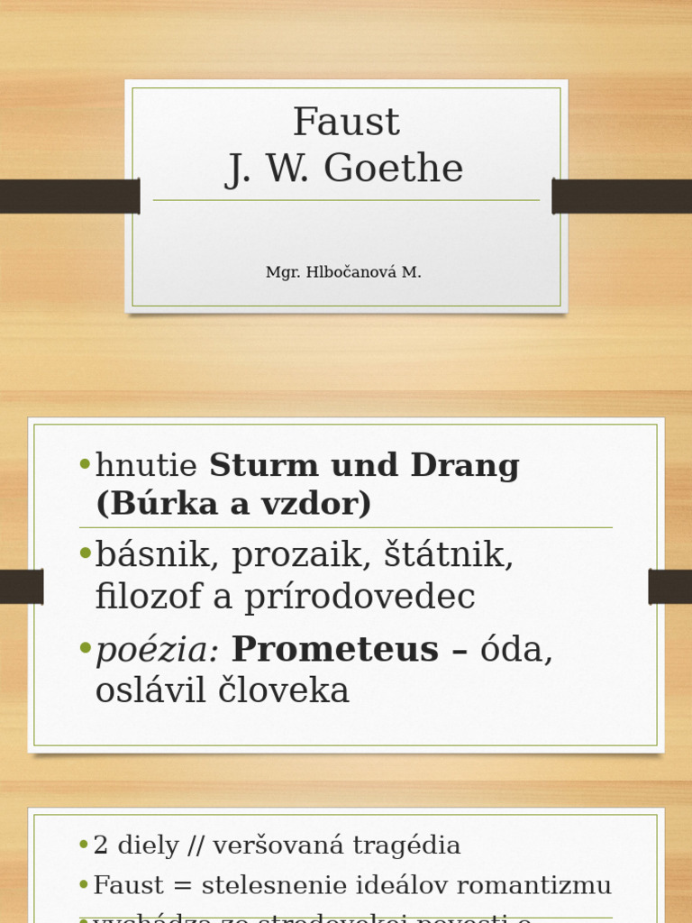 J. W. Goethe - Faust | PDF
