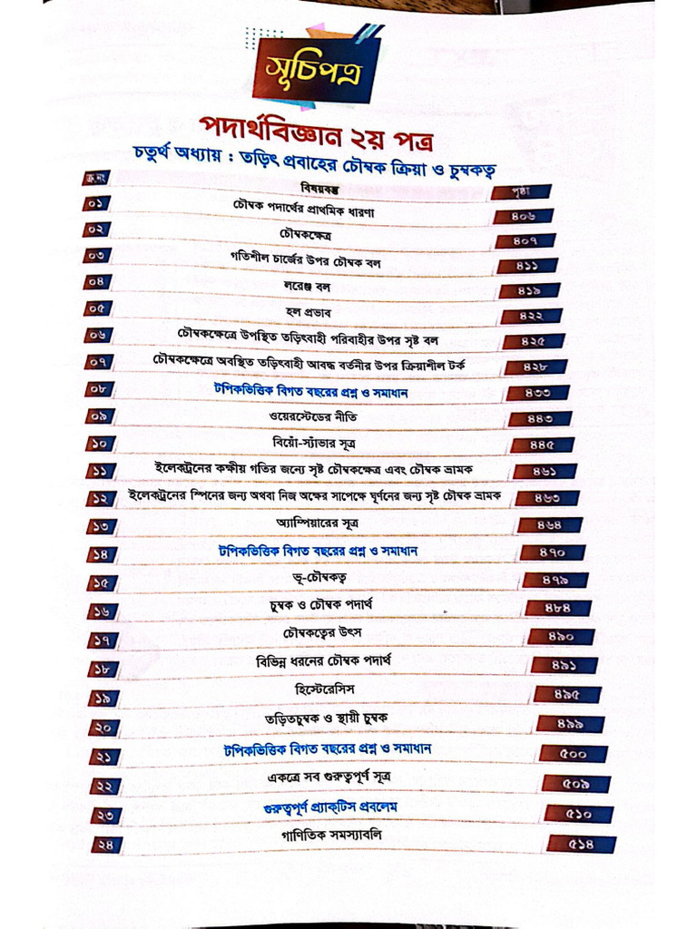 Phy 2nd Paper Chap 4 Parallel Text | PDF
