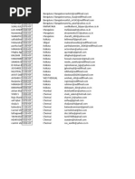 LIC Branch Email ID List | PDF