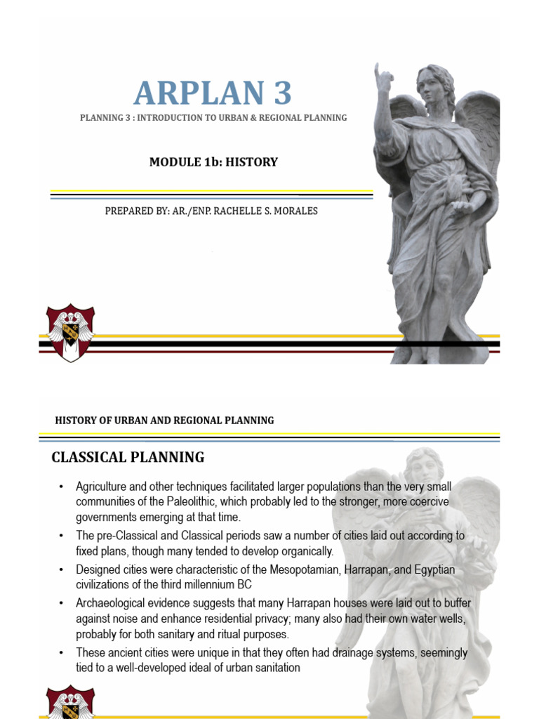 History of Urban and Regional Planning | PDF