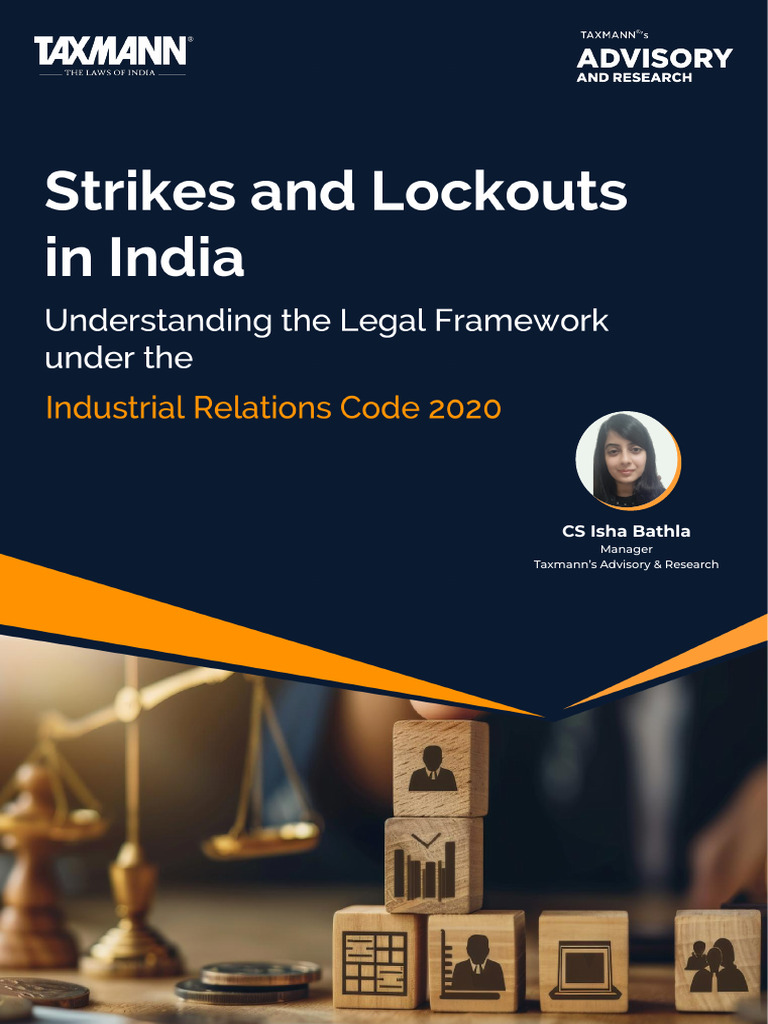 Strikes and Lockouts in India - IRC 2020 | PDF | Strike Action | Labour Law