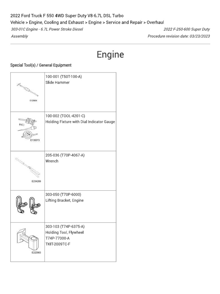 f550 Engine | PDF