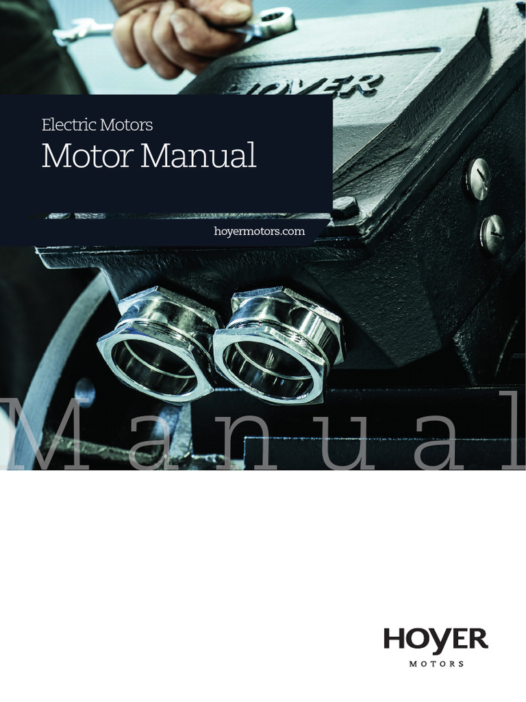 Hoyer Motors - Manual | PDF | Electric Motor | Bearing (Mechanical)