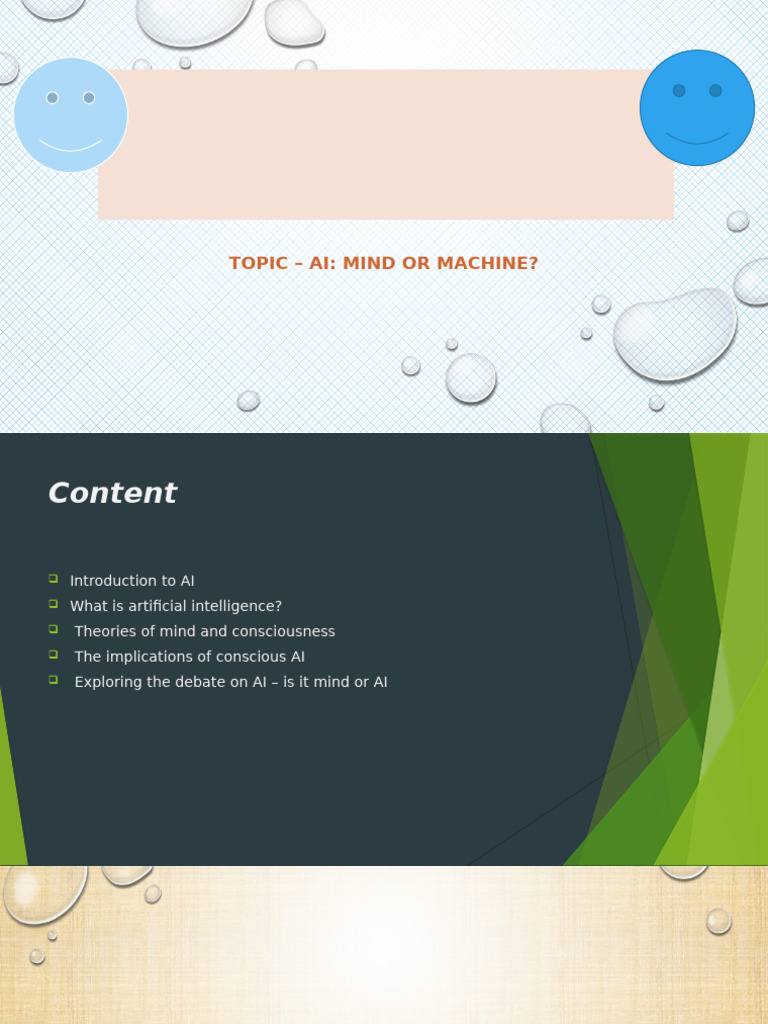 AI Consciousness: Mind vs. Machine Debate | PDF