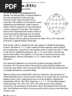 10-20 EEG Electrode Placement Guide | PDF