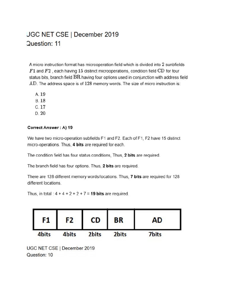 Instruction Format | PDF