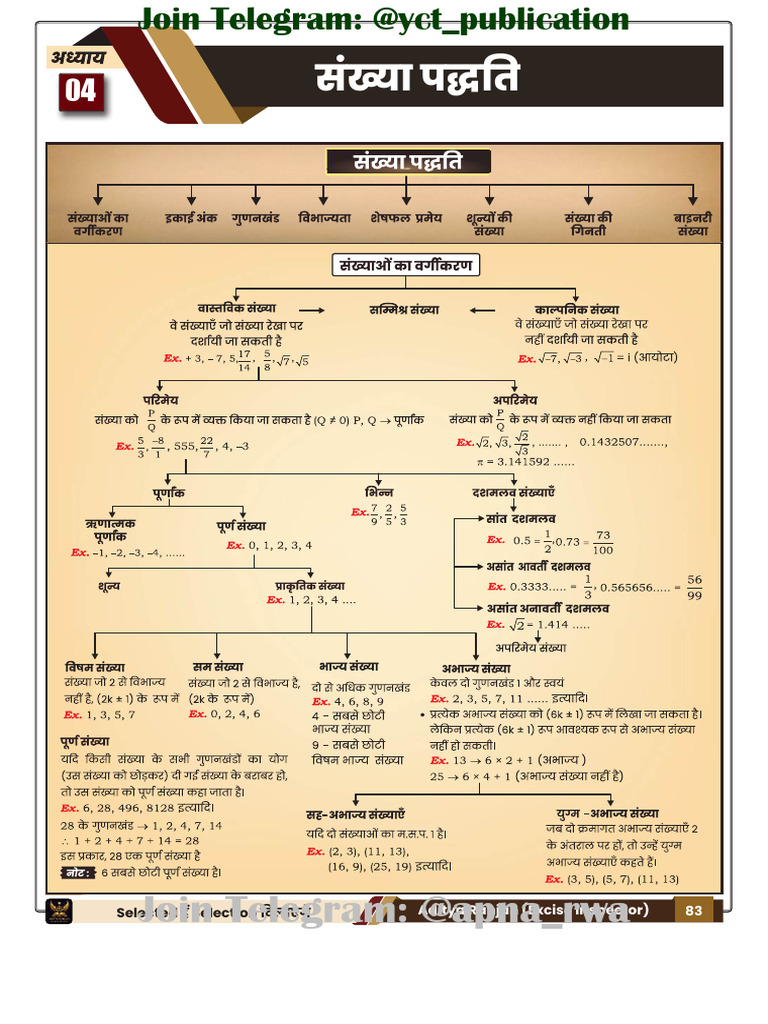 Number System Formula | PDF