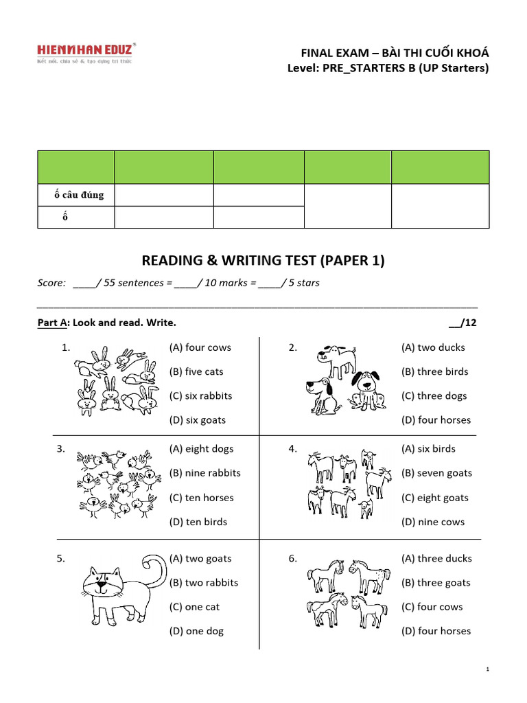 Pre-Starters Final Exam Document | PDF | Chess Openings | Chess Theory