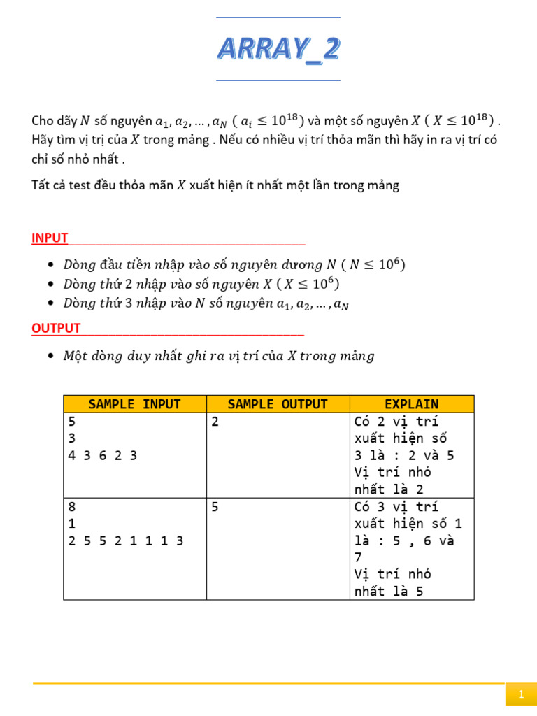 Array 2 | PDF