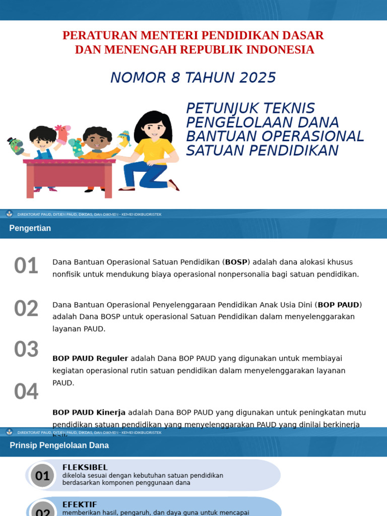 Kebijakan Bosp-Bop Paud 2026 | PDF