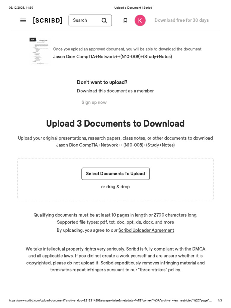 Upload A Document - Scribd | PDF | Scribd