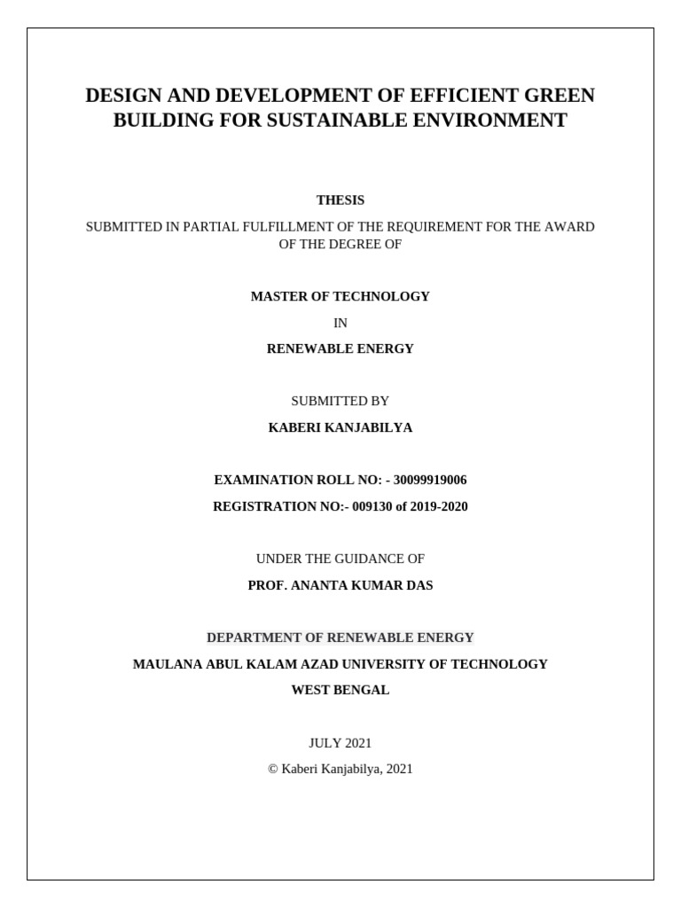 Efficient Green Building Design Guide | PDF | Green Building ...