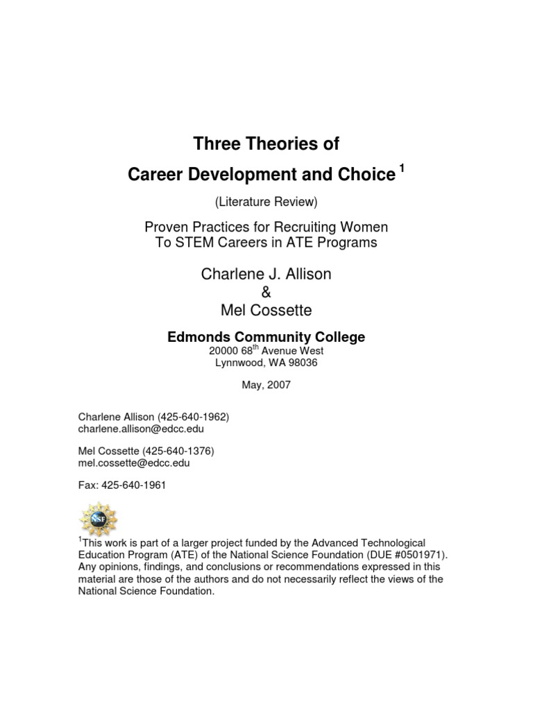 3 Theories PDF Self Concept Socioeconomic Status