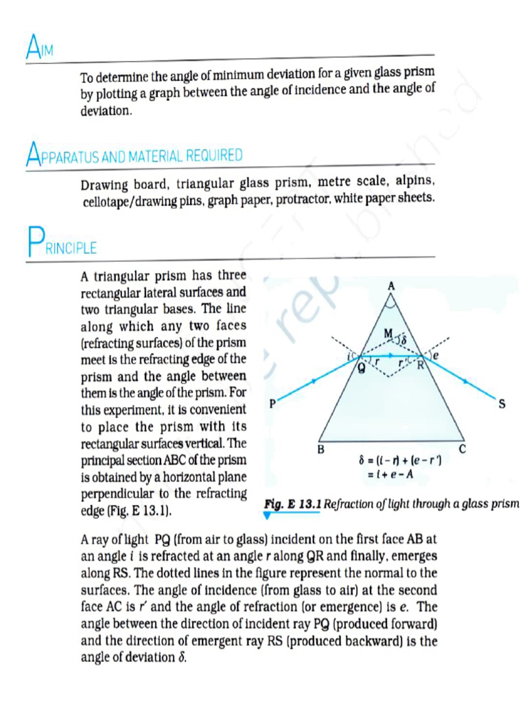 Section B Experiment No. 3 | PDF | Angle