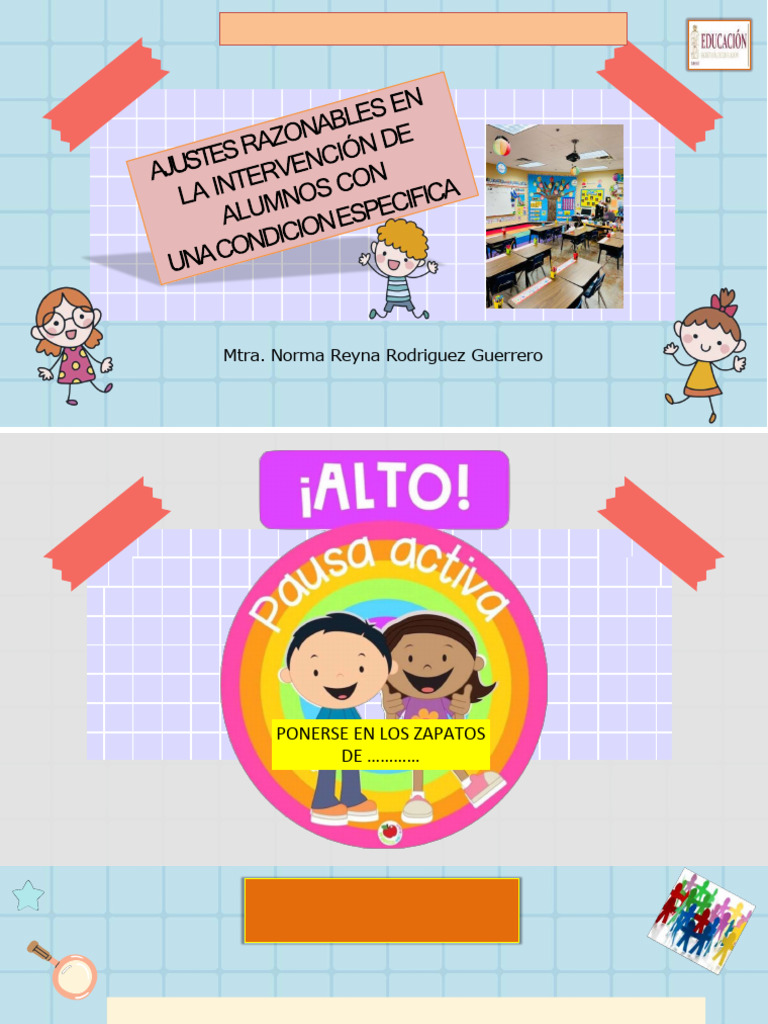 Ajustes Razonables en Educación Inclusiva | PDF | Plan de estudios ...