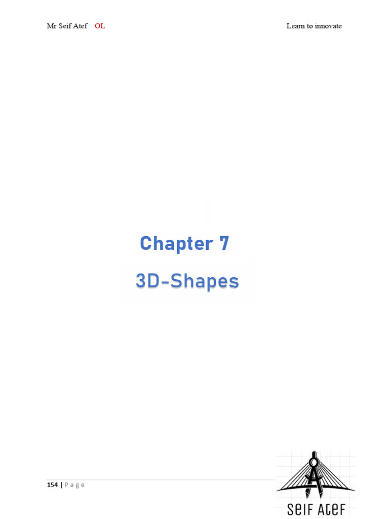 1) 3D Shapes in Session Solving | PDF